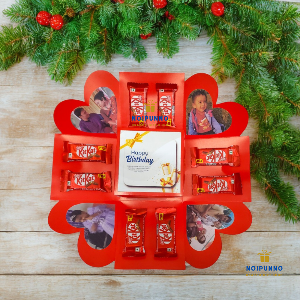 Birthday or anniversary gift 16 pcs chocolate Box 2 Layer in 1
