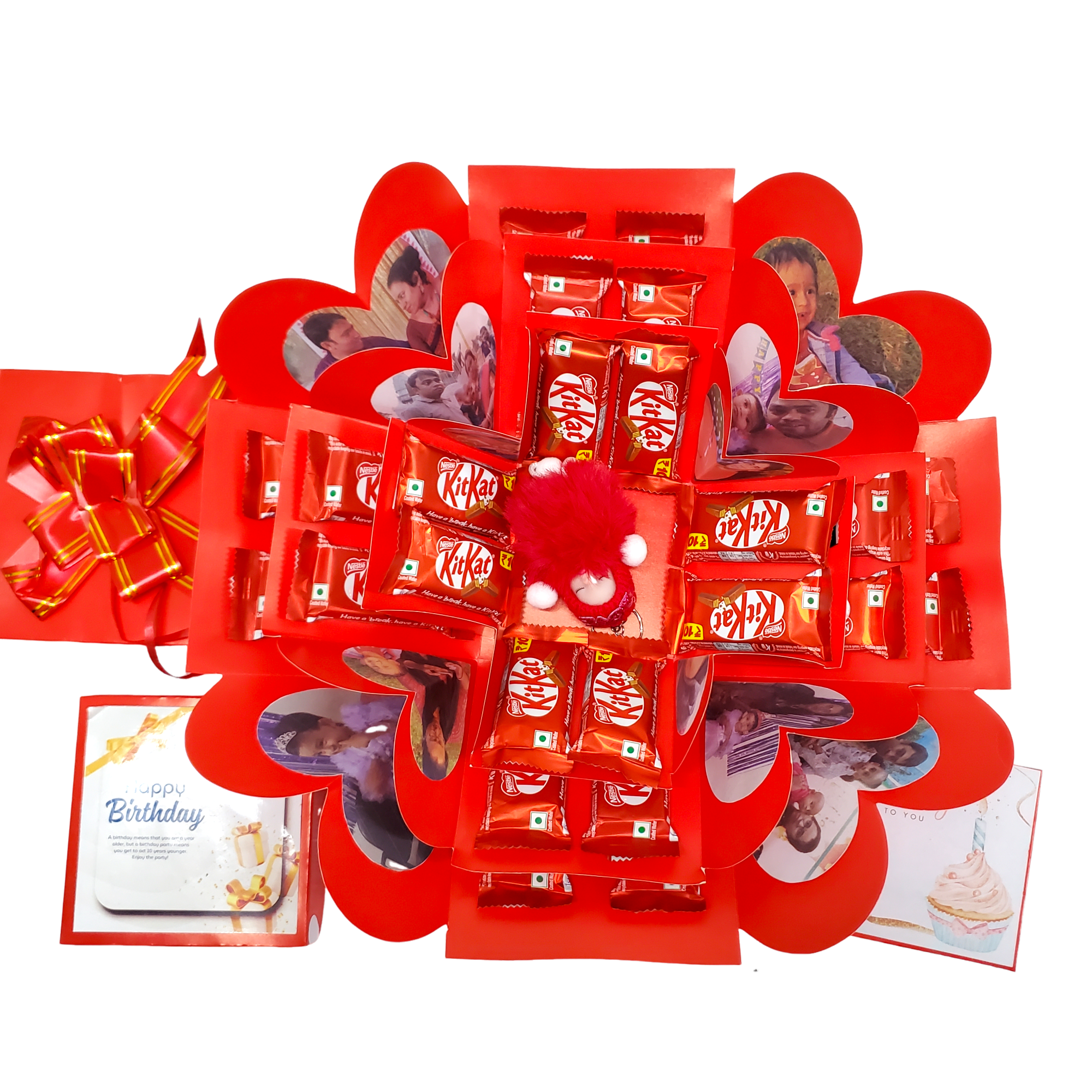 Birthday or anniversary gift 24 pcs chocolate Box 3 Layer in 1 - Image 3